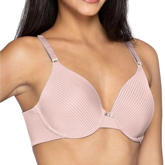 Vanity Fair Womens Beauty Back Full Coverage Underwire Bra Pink Blush Size 34D - Picture 5 of 5